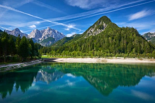Lake Jasna in Kranjska Gora