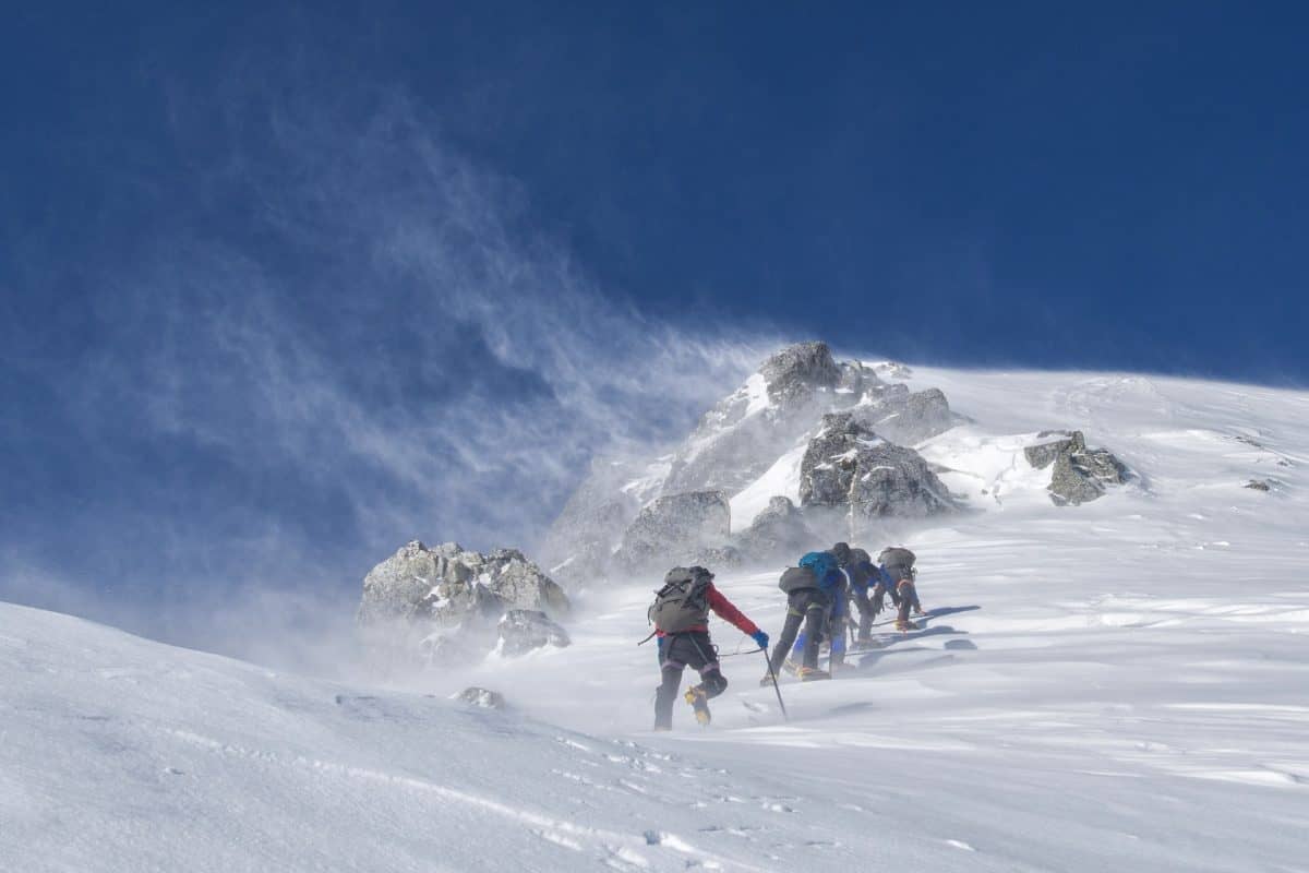 Winter in the mountains can be tricky. Go to the mountains adequately equipped, and learn to use the equipment beforehand.