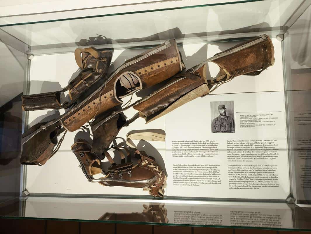 The Blanket of the First Wounded Soldier from the Soča Front and the Prosthetics of Gabrijel Bukovnik