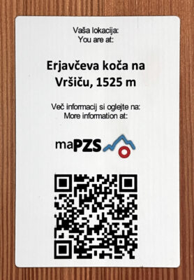 Aplikace pro pěší turistiku v Julských Alpách