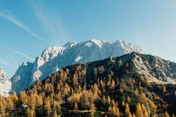 Řeka Soča a údolí Soča: Ubytování na horské chatě Erjavčeva koča